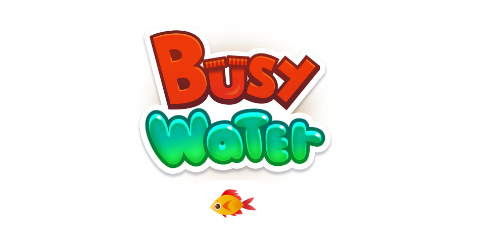 logo of the computer game busy water