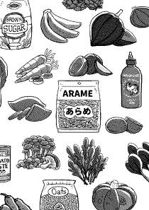 some illustrated ingredients