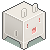 a cube like creature with a face